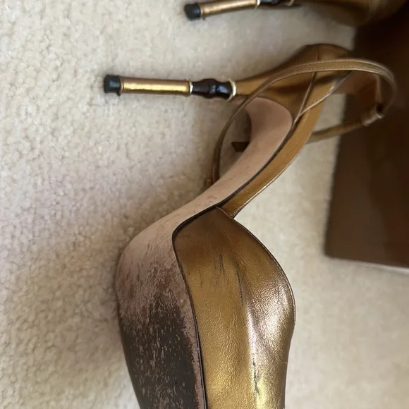 Gucci high bamboo heels 37 - Picture 4 of 6